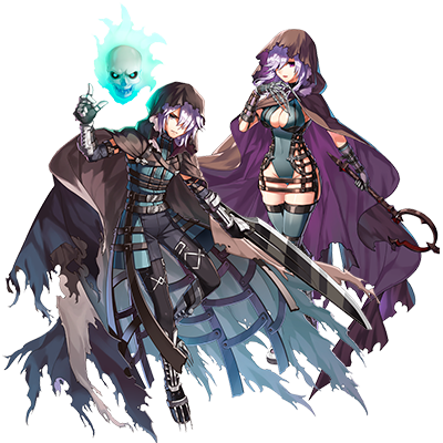 Dark magic character artwork